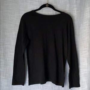 Black long sleeve shirt